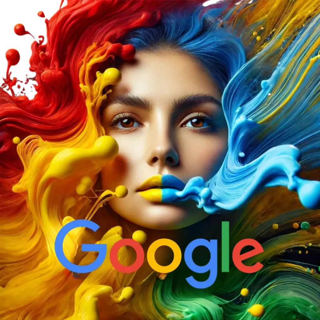 Google ads digital marketing model girl
