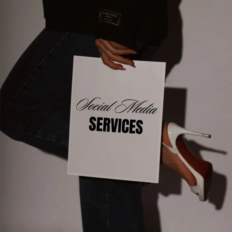 Social Media Services - Service Menu